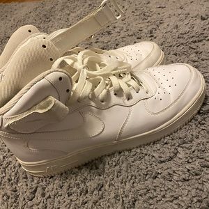 High top Nike air forces